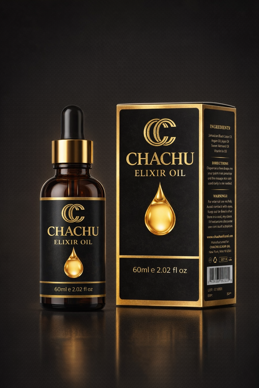 ChaChu Elixir Oil - Premium Hair Treatment for Shine & Moisture