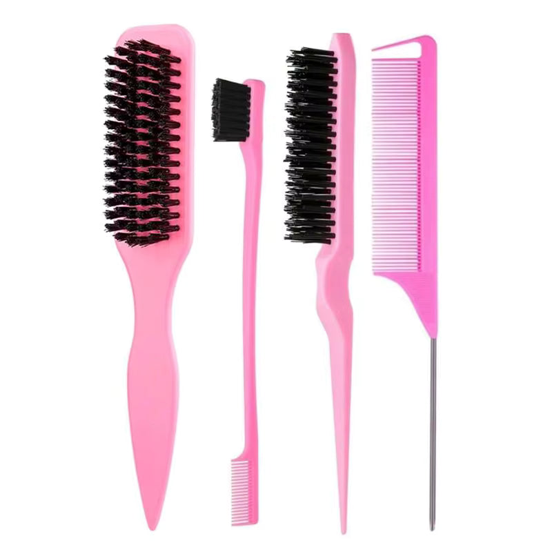 Boar Bristle Slick Back Hair Brush