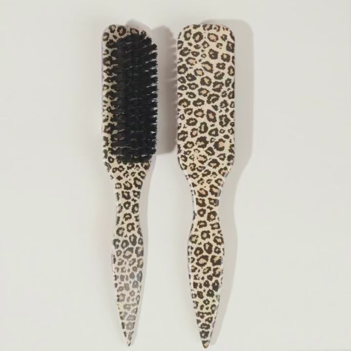 Boar Bristle Slick Back Hair Brush